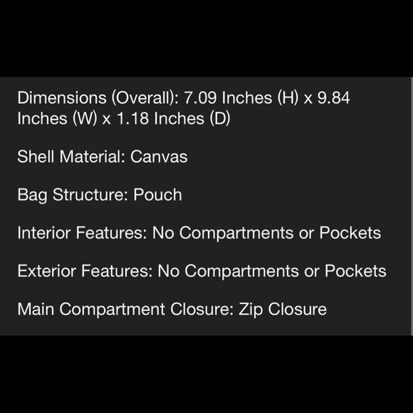 Hearth & Hand with Magnolia 3 piece travel pouch set+Green stripes green plaid. - Picture 7 of 7